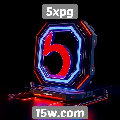 Tecnologia de ponta no design do site 5xpg